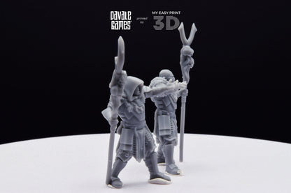 Shamans Super Orc - Davale Games - 3D Printed with high quality resin for LOTR/D&D games