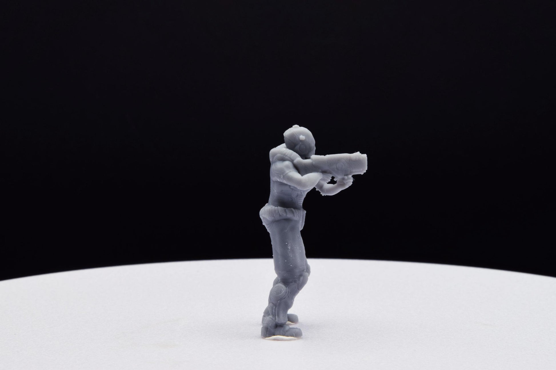 Doom UAC Marine 02 Miniature - Fanmade - TheSTLSmith - 3D Printed with high quality resin for Skirmish/D&D games