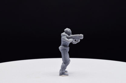Doom UAC Marine 02 Miniature - Fanmade - TheSTLSmith - 3D Printed with high quality resin for Skirmish/D&D games