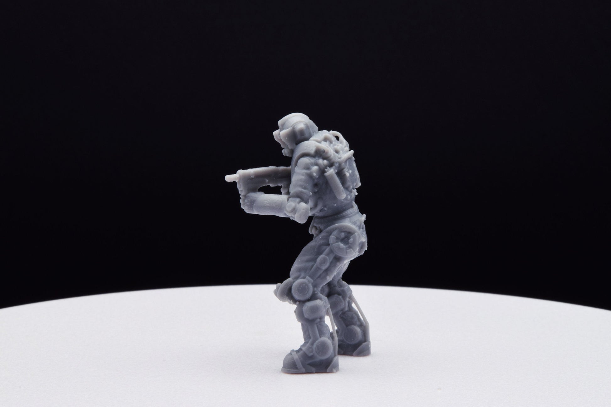 Gears Of War DeeBee Shepherd Miniature - TheSTLSmith - 3D Printed with high quality resin for Skirmish/D&D games