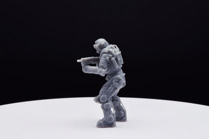 Gears Of War DeeBee Shepherd Miniature - TheSTLSmith - 3D Printed with high quality resin for Skirmish/D&D games