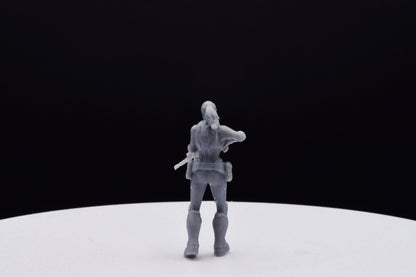Gears Of War Sofia Hendrik Ot Miniature - TheSTLSmith - 3D Printed with high quality resin for Skirmish/D&D games