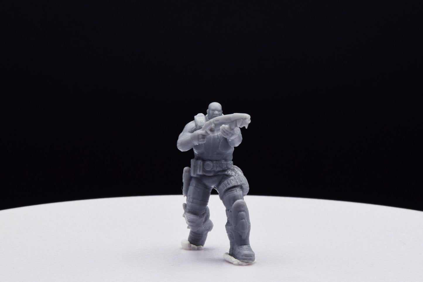 Gears Of War Augustus Cole Winter Ot Miniature - TheSTLSmith - 3D Printed with high quality resin for Skirmish/D&D games