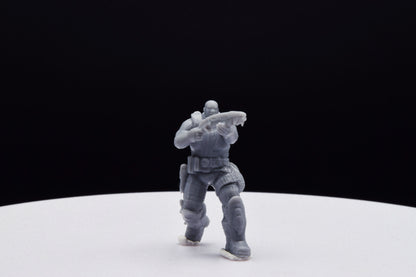 Gears Of War Augustus Cole Winter Ot Miniature - TheSTLSmith - 3D Printed with high quality resin for Skirmish/D&D games