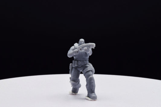 Gears Of War Augustus Cole Winter Ot Miniature - TheSTLSmith - 3D Printed with high quality resin for Skirmish/D&D games