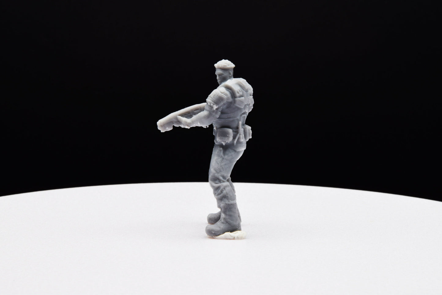 Gears Of War COG Del Walker Ot Miniature - TheSTLSmith - 3D Printed with high quality resin for Skirmish/D&D games