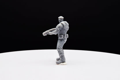 Gears Of War COG Del Walker Ot Miniature - TheSTLSmith - 3D Printed with high quality resin for Skirmish/D&D games