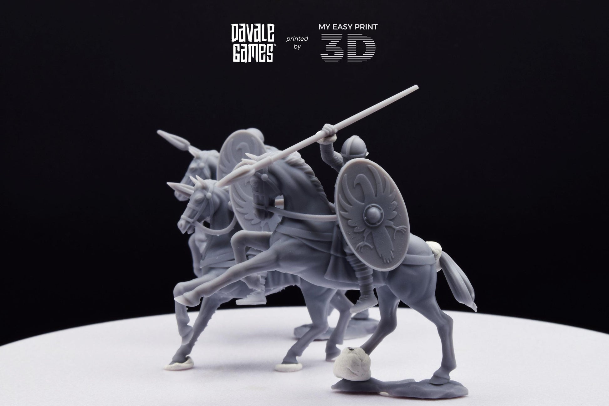 Roman Cavalry - Davale Games - Historical games - 3D Printed with high quality resin
