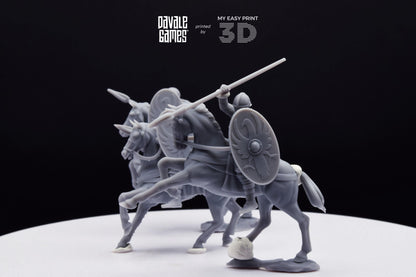 Roman Cavalry - Davale Games - Historical games - 3D Printed with high quality resin