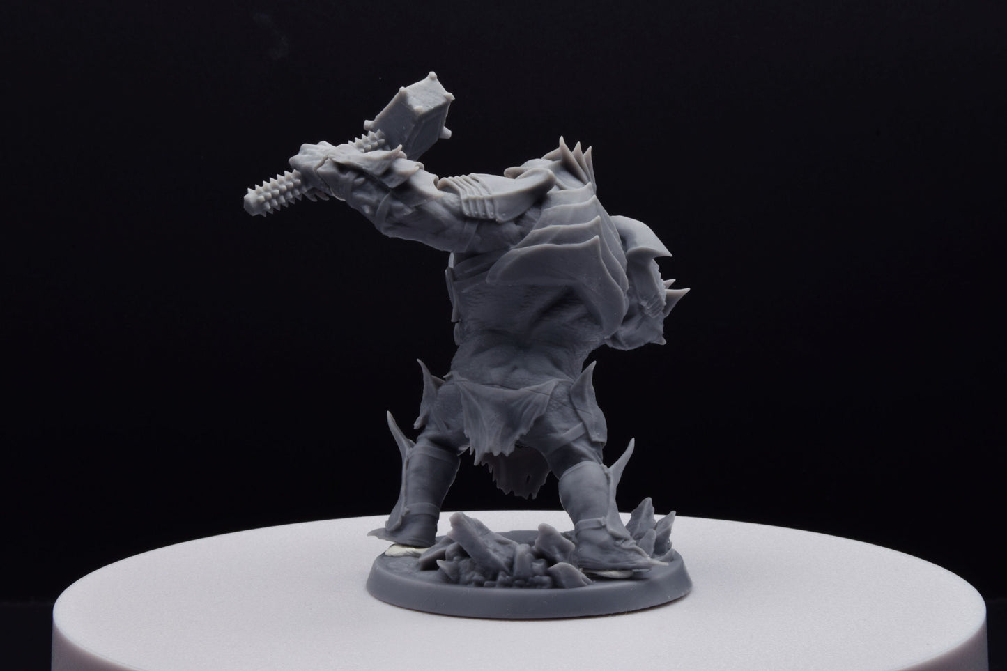 Armoured/No Armored Troll pose 01/02/03 - Mini Monster Mayhem - 3D Printed with high quality resin for LOTR/D&D games