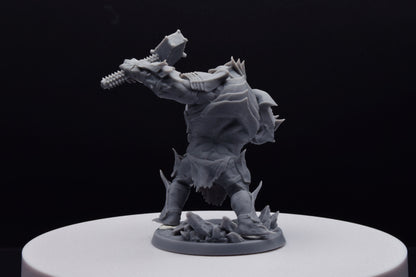Armoured/No Armored Troll pose 01/02/03 - Mini Monster Mayhem - 3D Printed with high quality resin for LOTR/D&D games