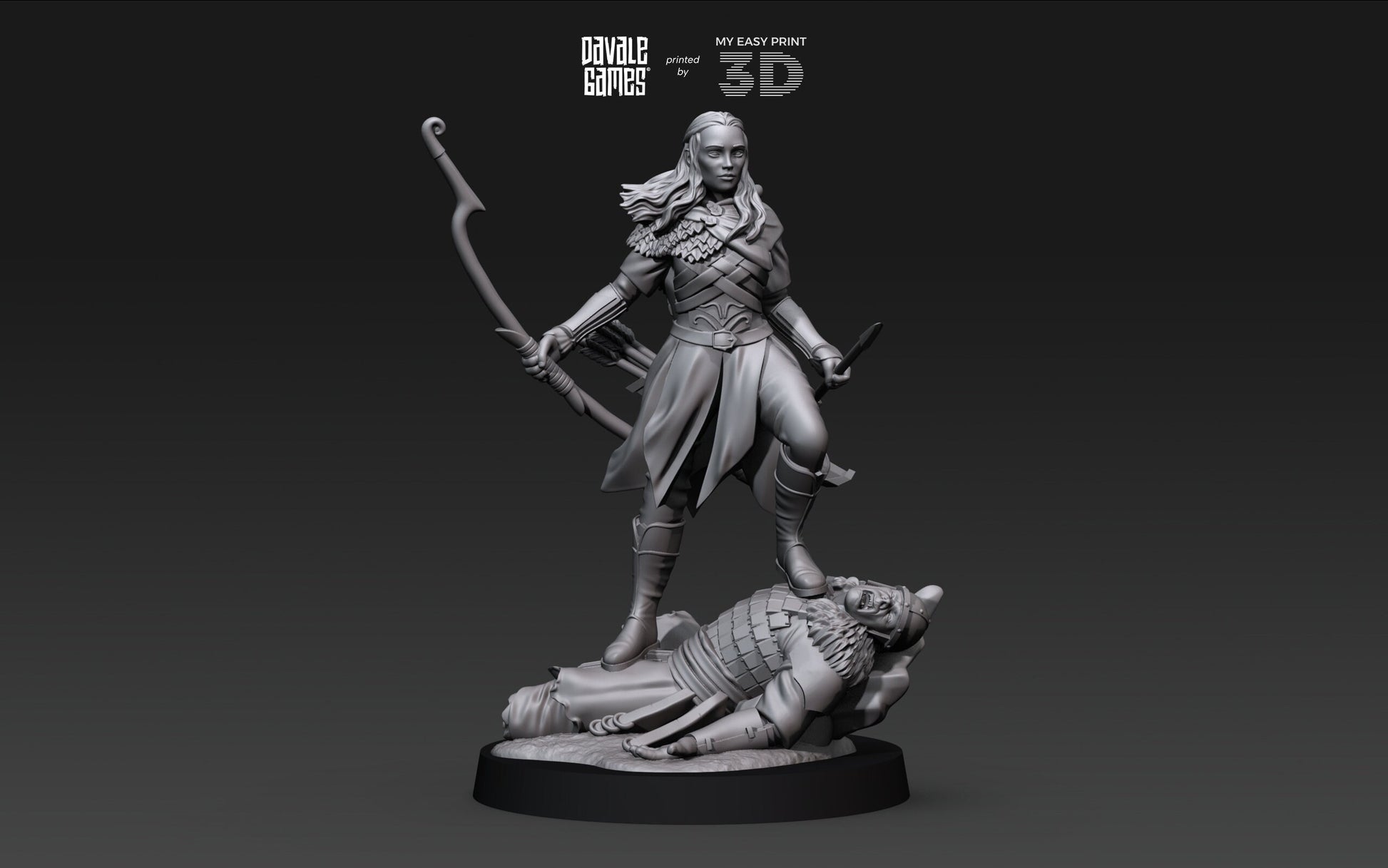 Täel - Davale Games - 3D Printed with high quality resin for LOTR/D&D games