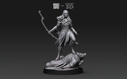 Täel - Davale Games - 3D Printed with high quality resin for LOTR/D&D games
