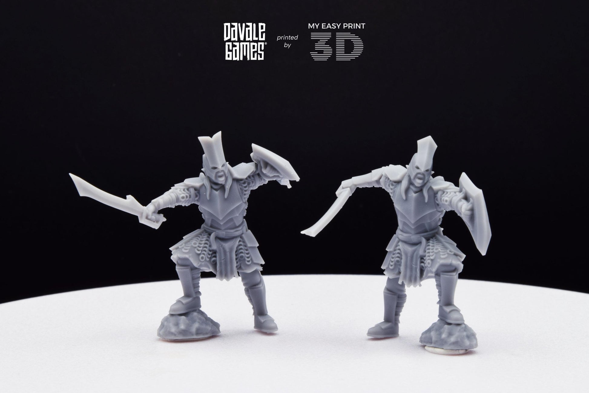 Captain Super Orc - Davale Games - 3D Printed with high quality resin for LOTR/D&D games