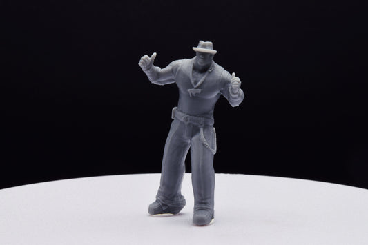 Gears Of War Augustus Cole Civilian Ot Miniature - TheSTLSmith - 3D Printed with high quality resin for Skirmish/D&D games