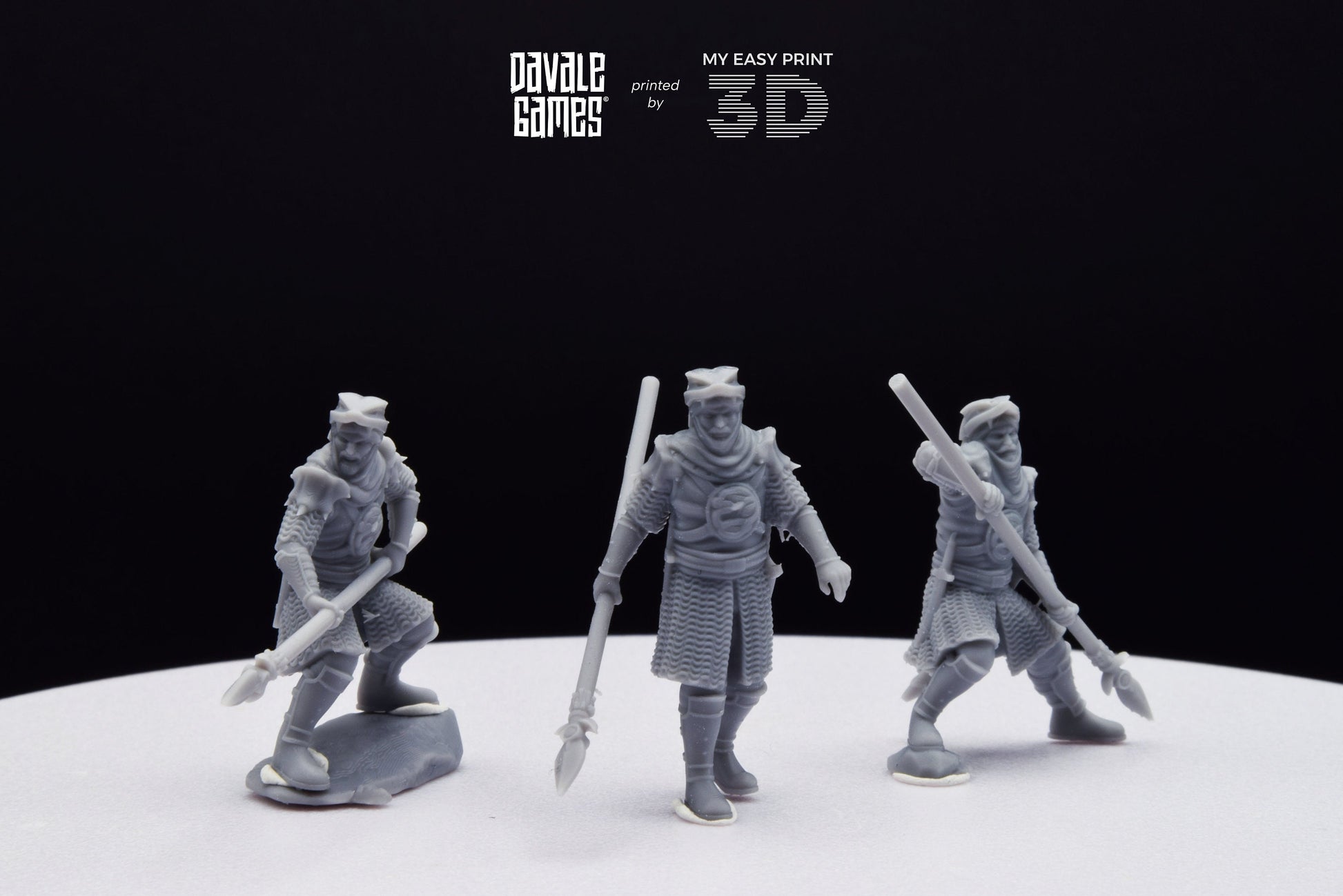 Snake Rider - Davale Games - 3D Printed with high quality resin for LOTR/D&D games