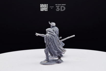 Aratch and Hetch, Khalüm Commanders - Dead City - Davale Games - 3D Printed with high quality resin for LOTR/D&D games