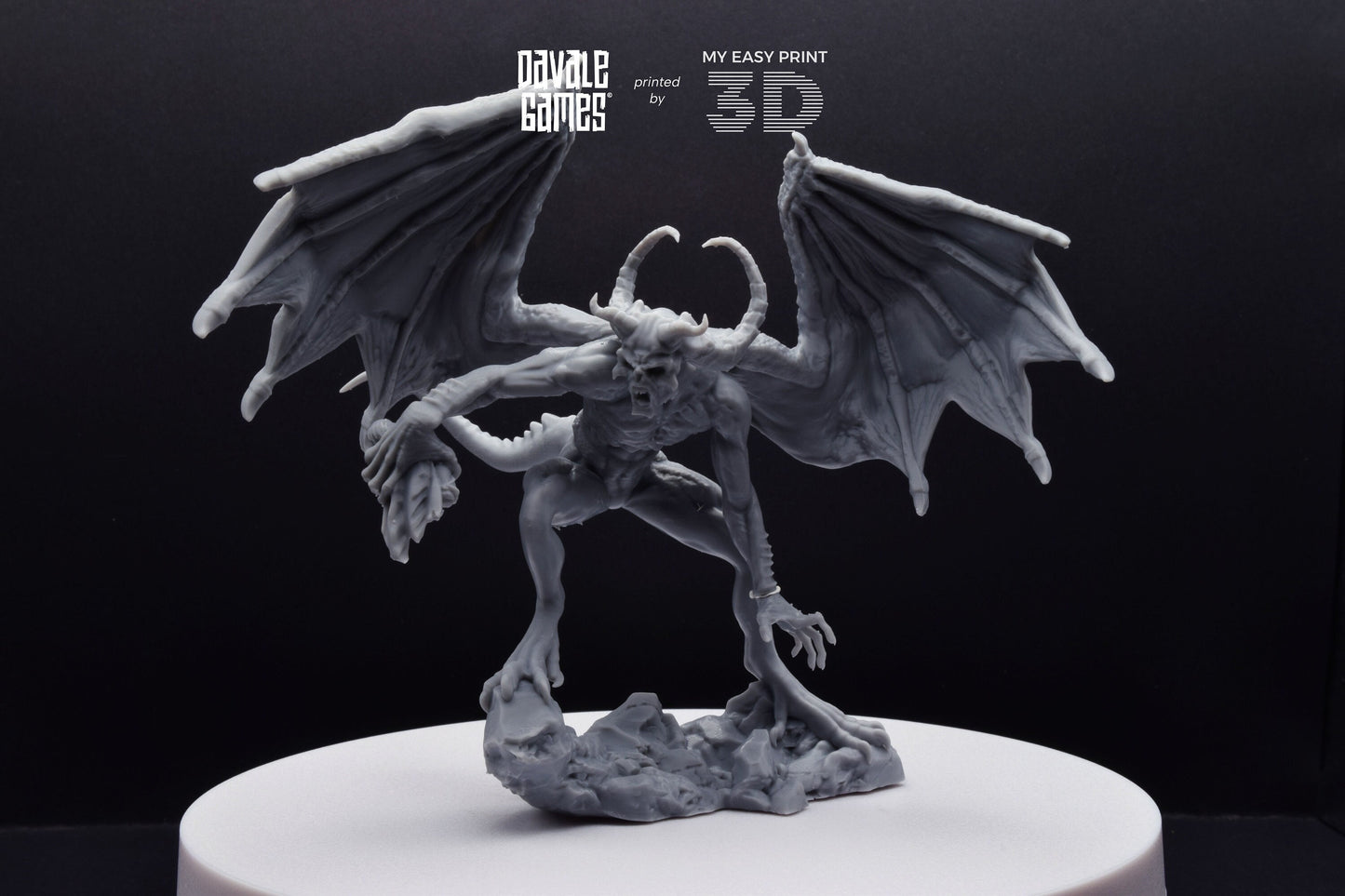 Golab The Nightmare - Davale Games - 3D Printed with high quality resin for LOTR/D&D games