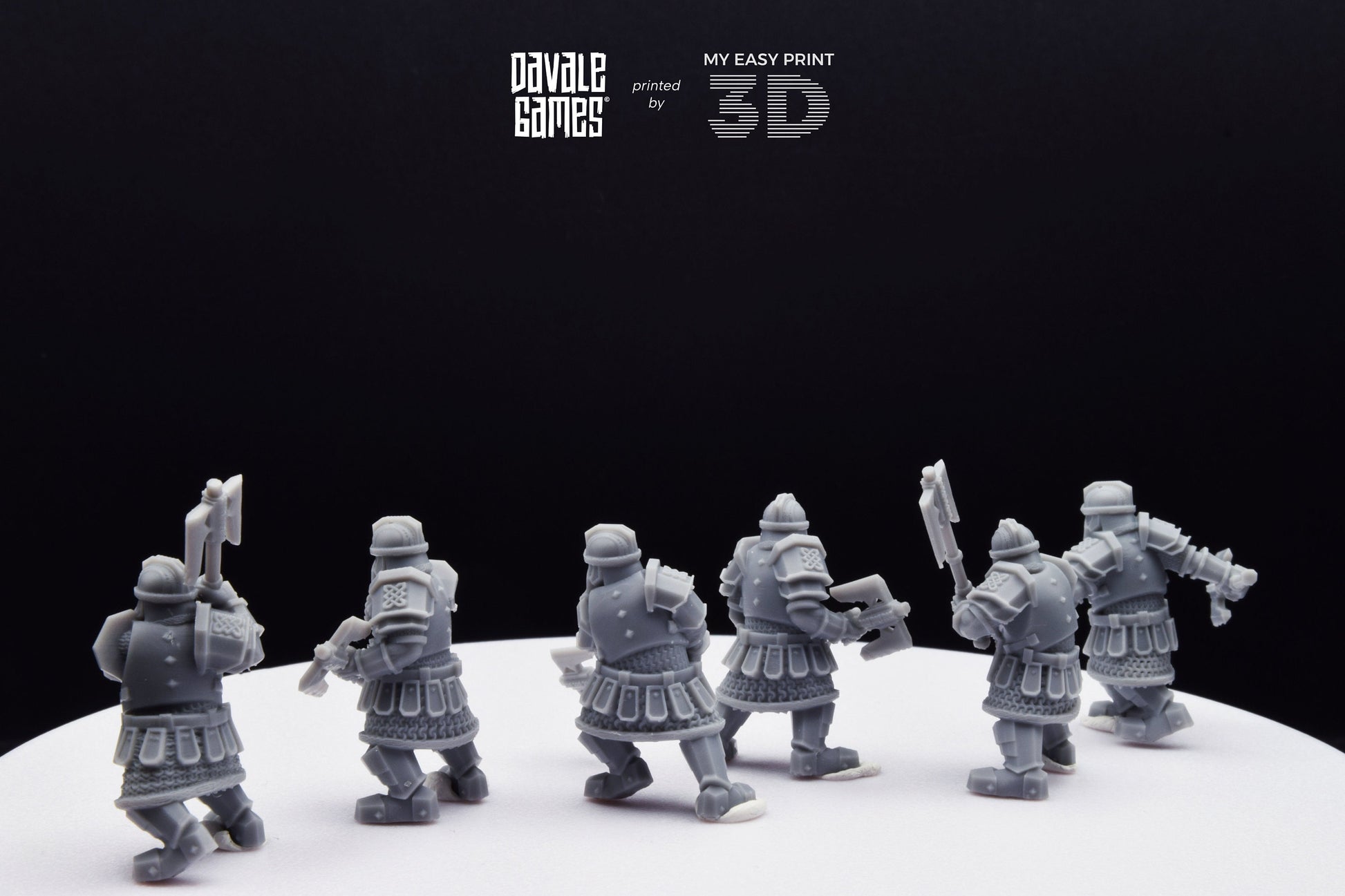 Kalak Guard Dwarf - Davale Games - 3D Printed with high quality resin for LOTR/D&D games