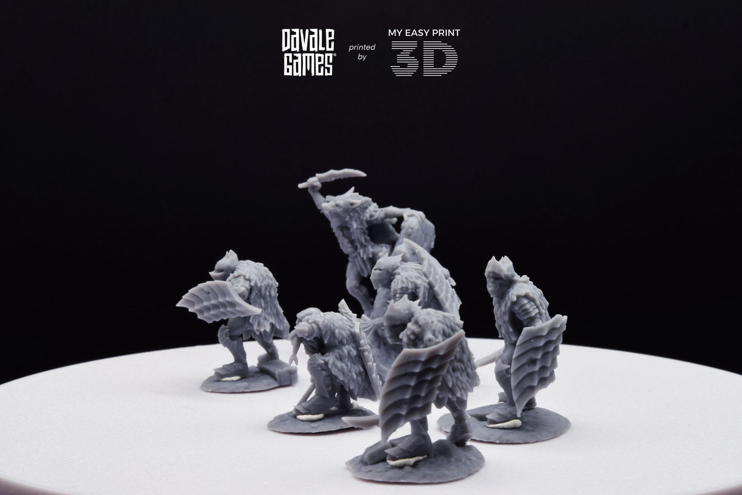 Beast Tamers - Goblins of the cave - Davale Games - 3D Printed with high quality resin for LOTR/D&D games
