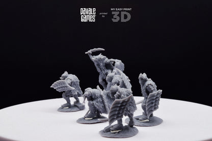 Beast Tamers - Goblins of the cave - Davale Games - 3D Printed with high quality resin for LOTR/D&D games