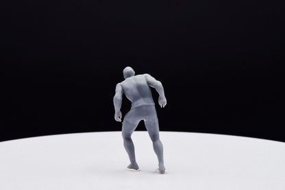 Doom Zombie Morgue Miniature - Fanmade - TheSTLSmith - 3D Printed with high quality resin for Skirmish/D&D games