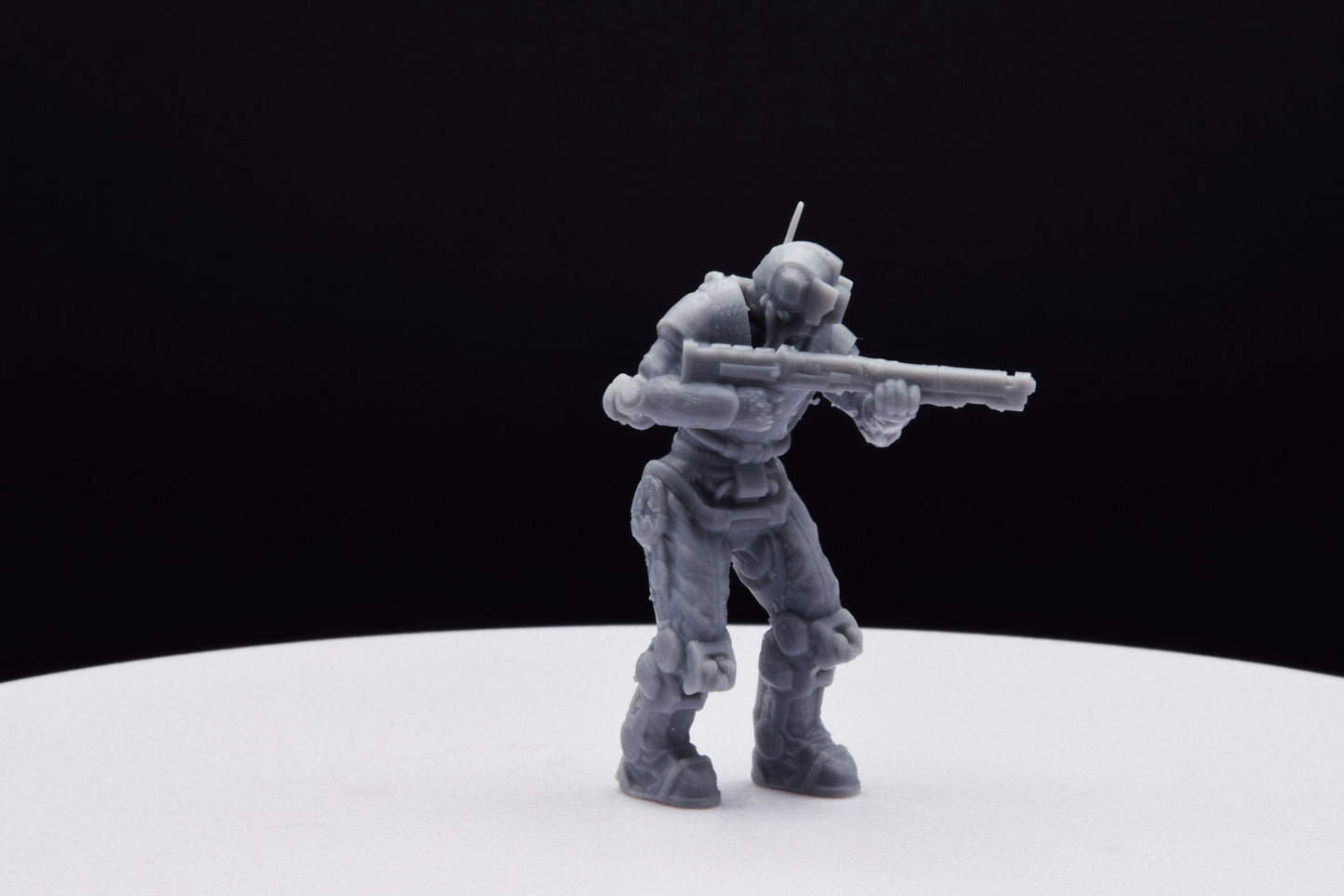 Gears Of War DeeBee Deadeye Miniature - TheSTLSmith - 3D Printed with high quality resin for Skirmish/D&D games
