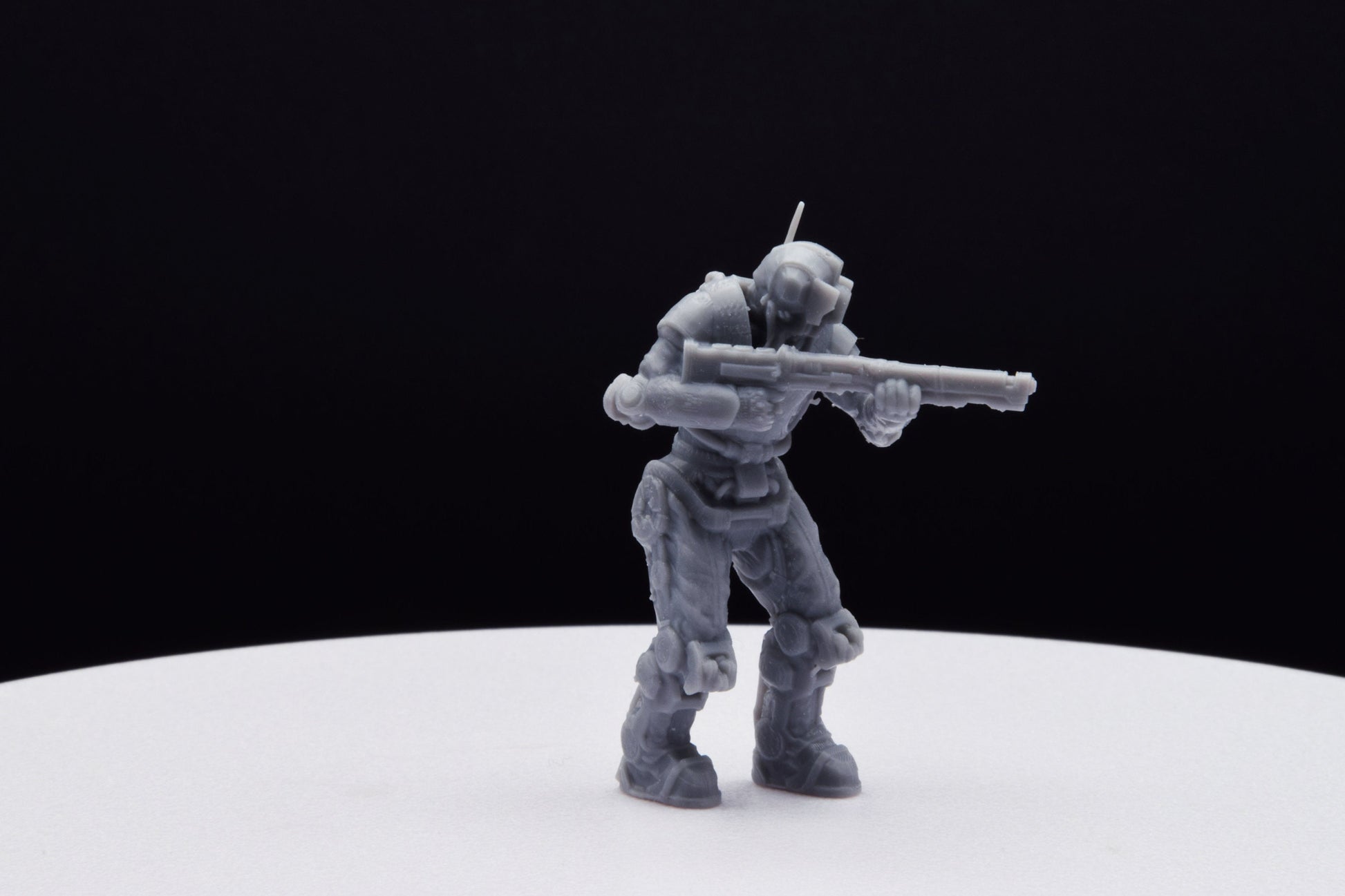 Gears Of War DeeBee Deadeye Miniature - TheSTLSmith - 3D Printed with high quality resin for Skirmish/D&D games
