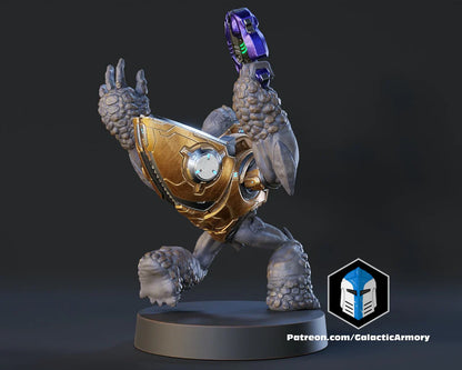 Halo Grunts Miniatures - Galactic Armory - 3D Printed with High Quality Resin for Wargame/Skirmish/D&D