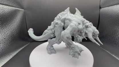 Doom Hell Guardian Miniature - Fanmade - TheSTLSmith - 3D Printed with high quality resin for Skirmish/D&D games