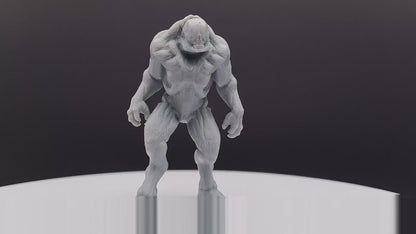 Doom Hell Knight Miniature - Fanmade - TheSTLSmith - 3D Printed with high quality resin for Skirmish/D&D games
