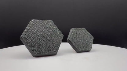 Hexagonal Bases for Miniatures - 20mm to 100mm - 3D Printed with high quality PLA+ for Tabletop Games/Wargames/D&D games