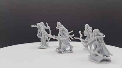 Forest Scout Elf - Davale Games - 3D Printed with high quality resin for LOTR/D&D games