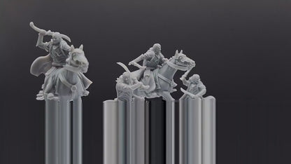 Bloody Elf Brother - Foot and Mounted - Davale Games - 3D Printed with high quality resin for LOTR/D&D games