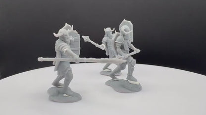 Khalüm Faction - Warriors Extra Poses - Dead City - Davale Games - 3D Printed with high quality resin for LOTR/D&D games