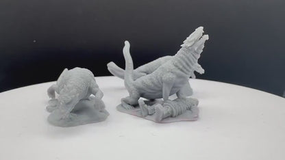 Dragon Army Drake - Davale Games - 3D Printed with high quality resin for LOTR/D&D games