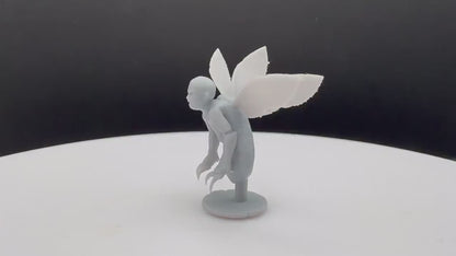 Doom Cherub Miniature - Fanmade - TheSTLSmith - 3D Printed with high quality resin for Skirmish/D&D games