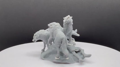 Fenrir Wolf Litter (ODIN) - Davale Games - Mythological games - 3D Printed with high quality resin