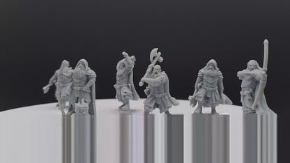 Kalak Dwarf Explorer - Davale Games - 3D Printed with high quality resin for LOTR/D&D games