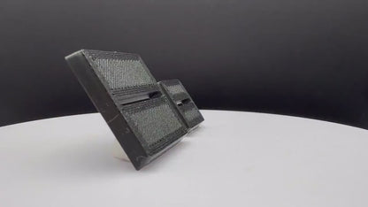 Slotted Square Bases for Miniatures (Parallel) - 20mm 25mm 30mm - 3D Printed with high quality PLA+ for Tabletop Games/Wargames/D&D games