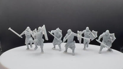 Outrider Blood Handed Orc - Davale Games - 3D Printed with high quality resin for LOTR/D&D games