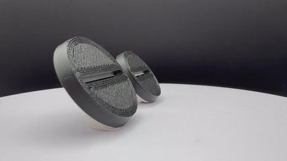 Slotted Round Bases for Miniatures - 20mm 25mm 28.5mm 30mm 32mm 40mm - 3D Printed with high quality PLA+ for Tabletop Games/Wargames/D&D games