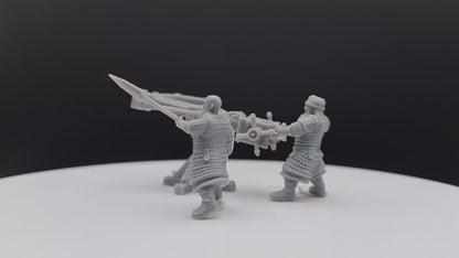 Dwarf Ballista - Davale Games - 3D Printed with high quality resin for LOTR/D&D games