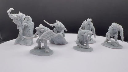 Beast Tamers - Goblins of the cave - Davale Games - 3D Printed with high quality resin for LOTR/D&D games