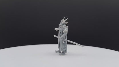 Dragon Army Dark Mage - Davale Games - 3D Printed with high quality resin for LOTR/D&D games