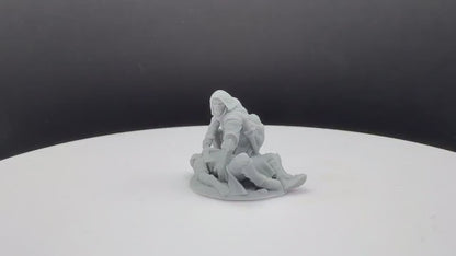 Orc Thief - Davale Games - 3D Printed with high quality resin for LOTR/D&D games