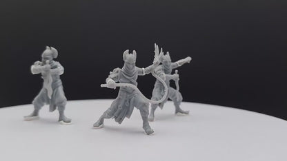 Dragon Army Assassin - Davale Games - 3D Printed with high quality resin for LOTR/D&D games