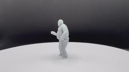 Doom Zombie Fatty Miniature - Fanmade - TheSTLSmith - 3D Printed with high quality resin for Skirmish/D&D games